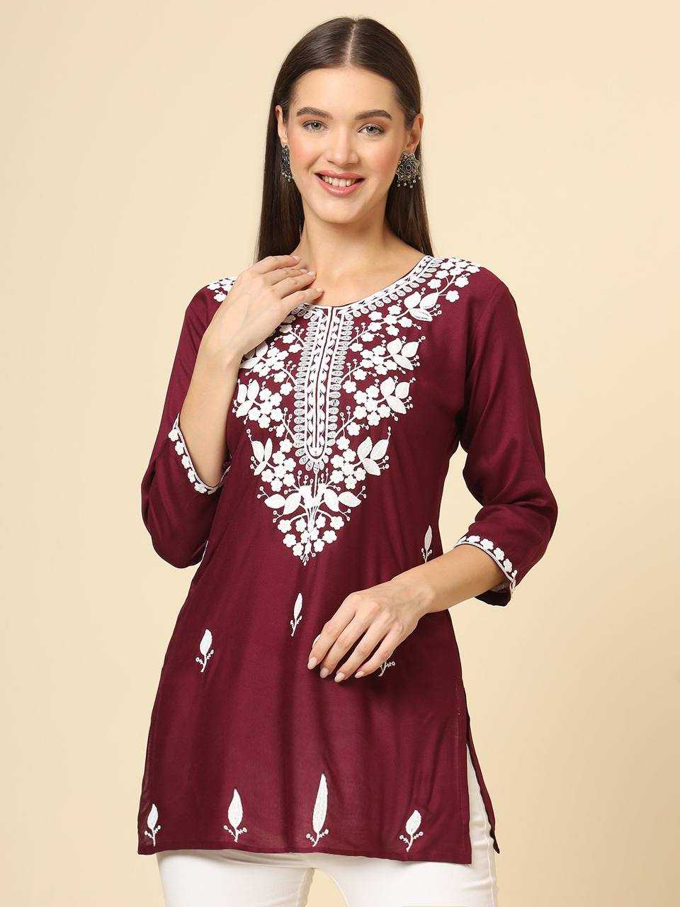 YNF REYON RVL Fabric WHOLESALE KURTI MANUFACTURER